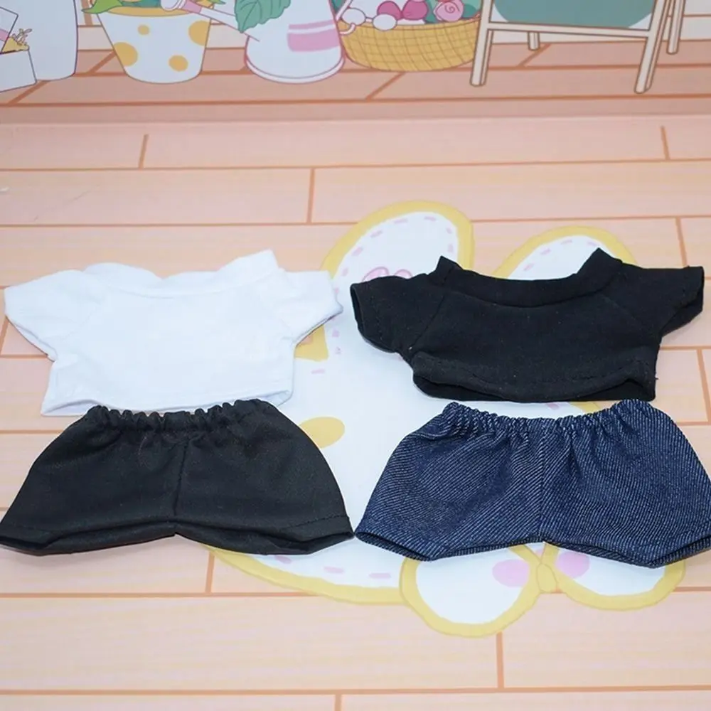 Cotton Mini T-shirt Clothes for 20cm Dolls