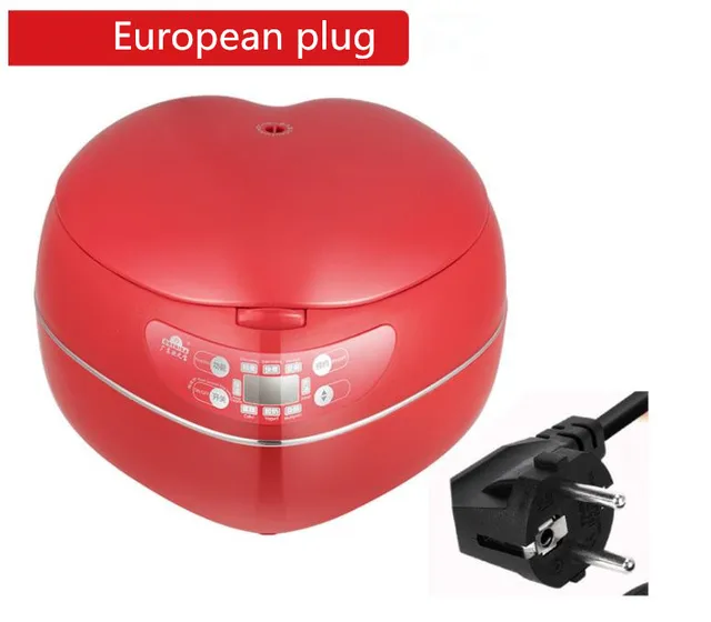 ハート型炊飯器 スマート300W炊飯器 1.8L 1-3人用