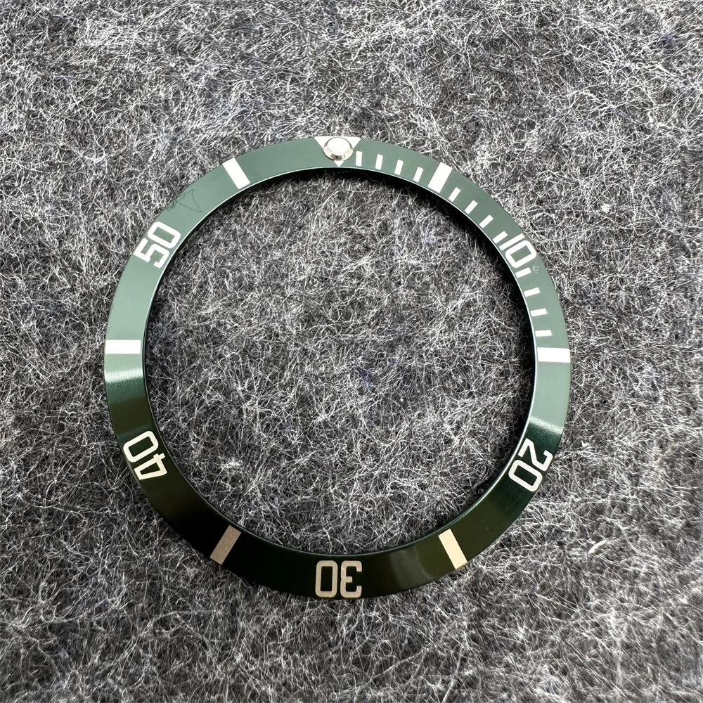Aluminum Watch Bezel Inserts - Premium Replacement Parts for Watchmakers (30.7mm-37.5mm)
