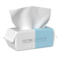 Extra Thick Disposable Facial Towels - Gentle and Absorbent Cotton Makeup Remover Wipes 6