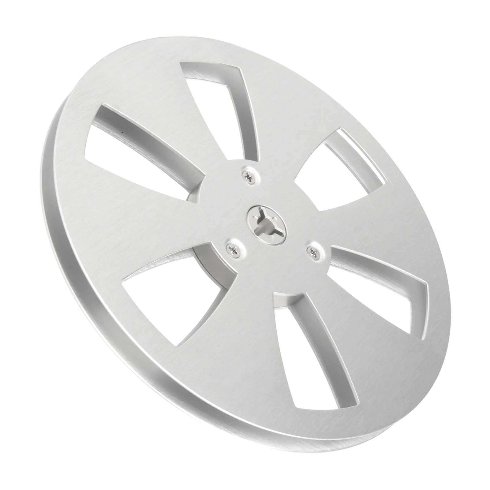 1/4 7 Inch Empty Reel Aluminum Alloy 6 Hole Open Reel Sound Tape Empty Opening Machine Part 6 Hole Tape