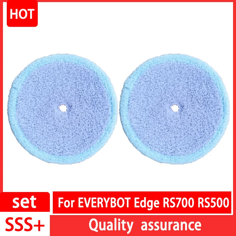 

Washable Mother Yarn and Microfiber Mop Pads For EVERYBOT Edge RS700 RS500 Robot Replacement Accessory