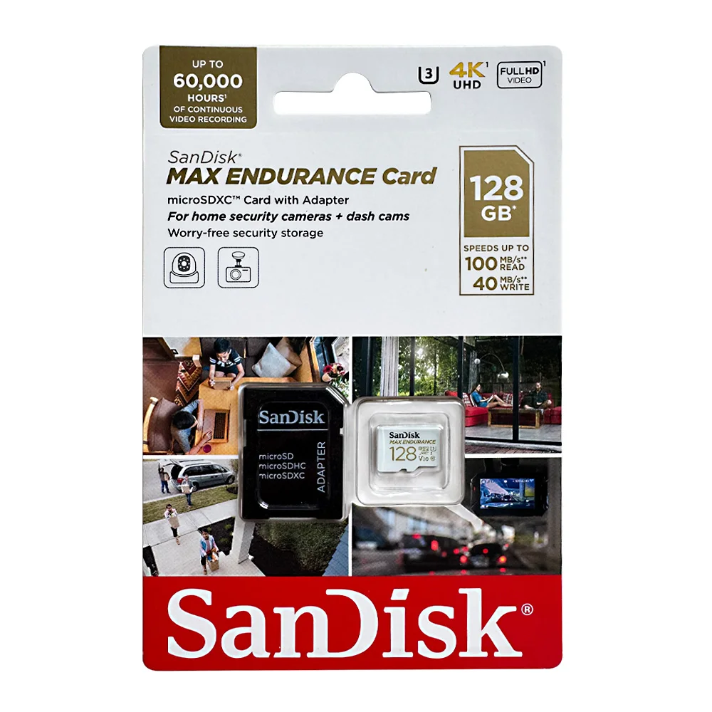 샌디스크 맥스 엔듀런스 microSD 카드 32GB 64GB 128GB 256GB U..