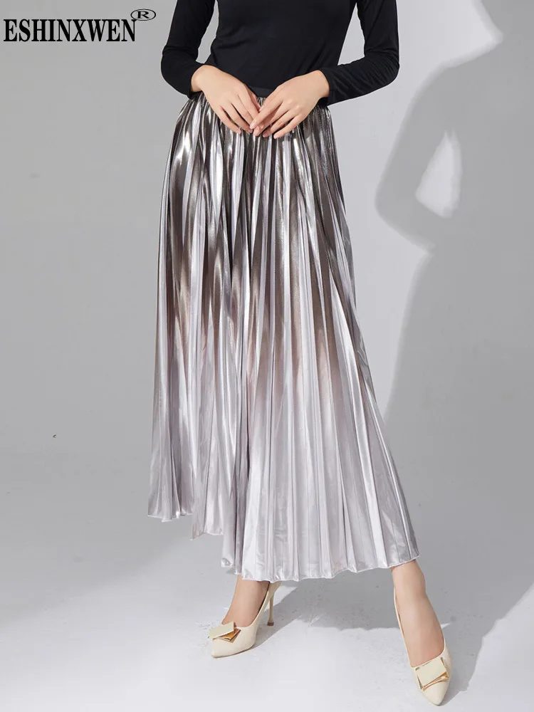 

Eshin High Waist Pleated Gradient Luxury Skirt For Women 2023 Autumn Fashion Feamle New Elelgant Y2k Clothing TH5050