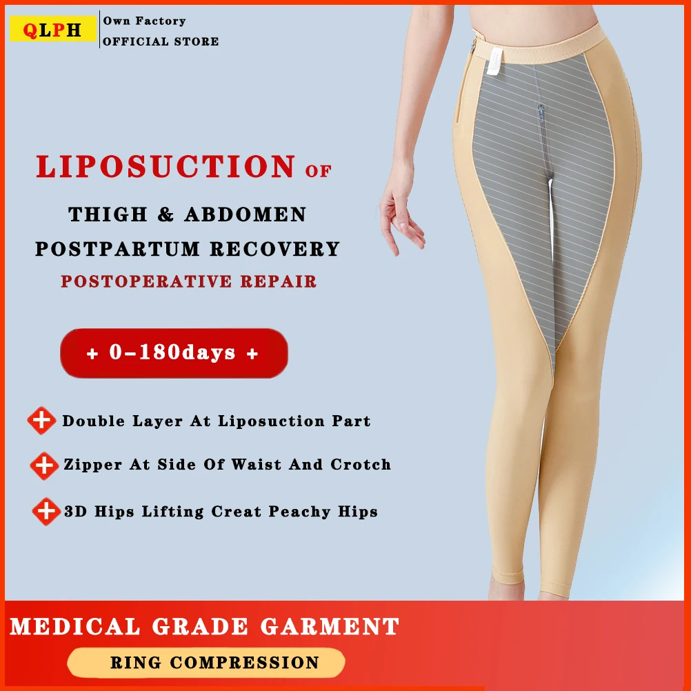 Women Shaping Pants After Thigh Liposuction Surgery Medical Compression  Lower Leg Body Modeler Belly Control Shapewear Phase 1 - AliExpress