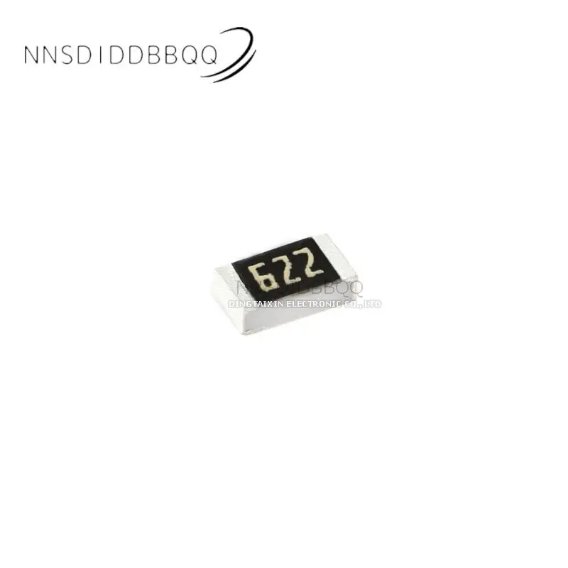 

50 шт., чиповый резистор 0603 Ом (6201) ± 0.5%, арг03dtc6201, SMD резистор, электронные компоненты