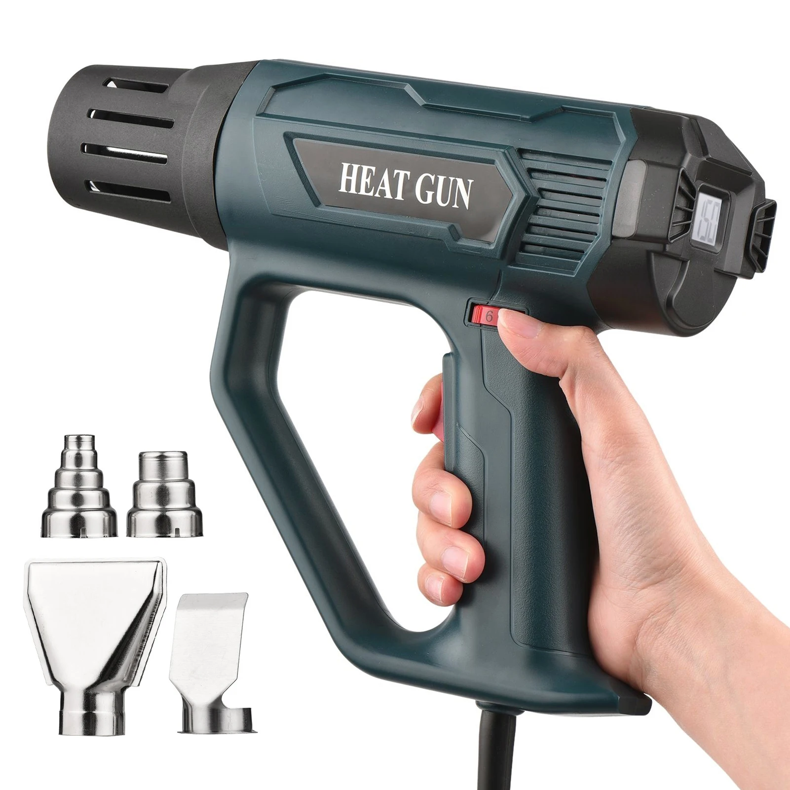 Hot Air Blower 2000W High Power Fast Electronic Digital Heat Gun Hot