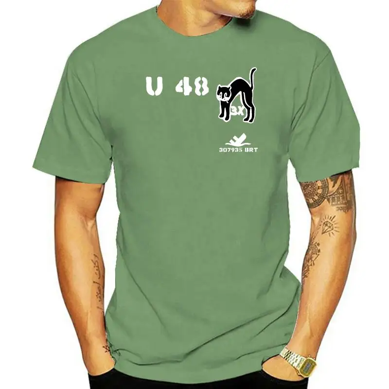 Футболка с принтом, 100% хлопок, U48