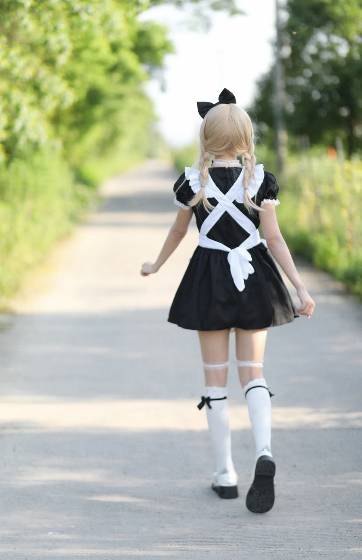 Cat Girl Maid Cosplay Kleid Japan Anime Lolita Coffee Waitress Halloween Outfit 3