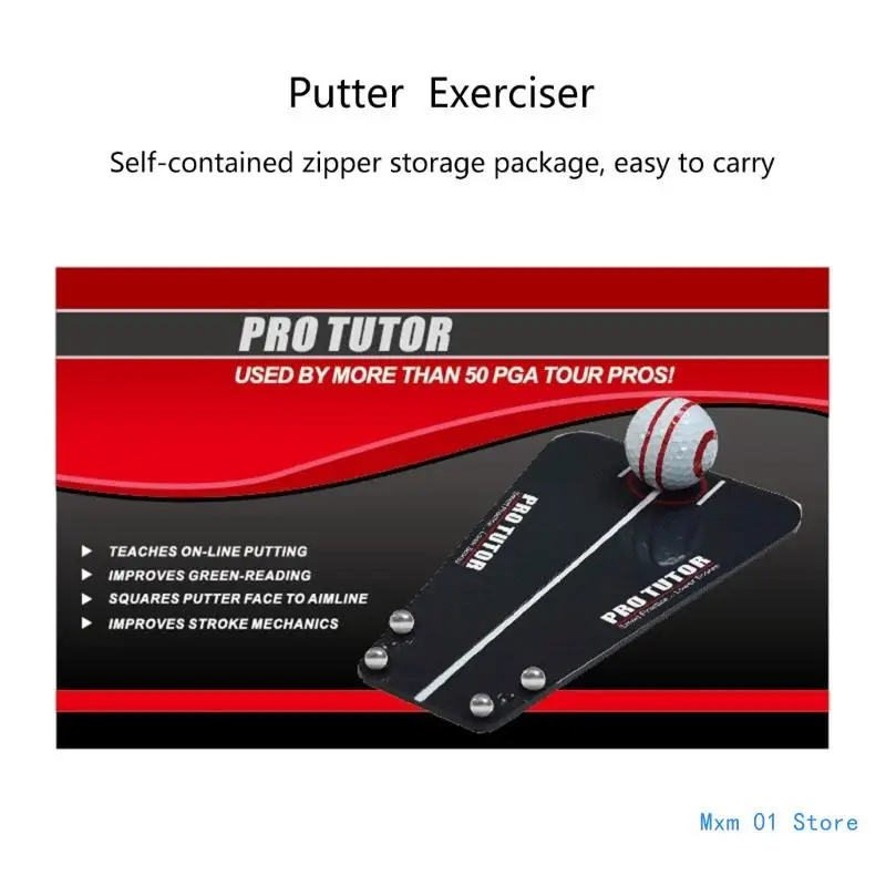 

Golf Putting Trainer for Alignment Training Aids In/Outdoor Golf Putting Tutors Durable Golf Putting Practicing Drop shipping