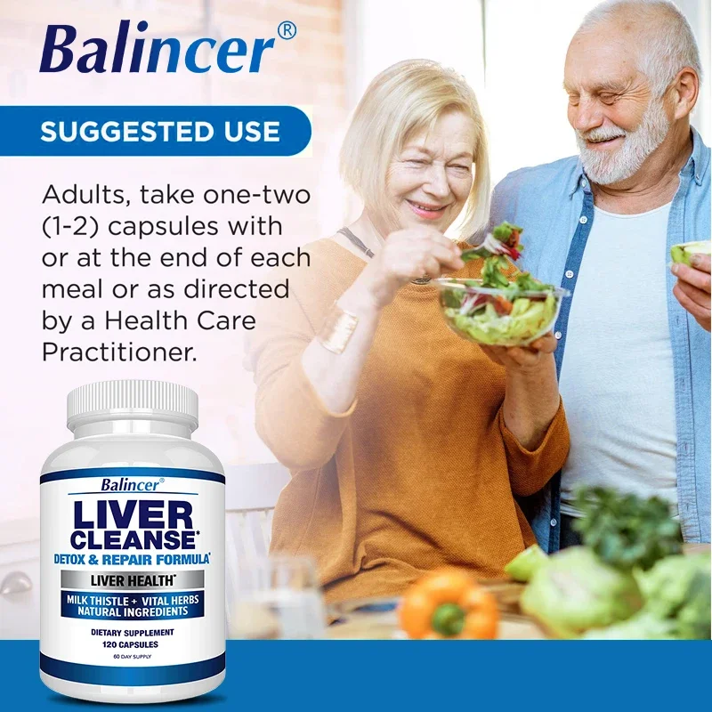 Organic Milk Thistle Extract Capsules Liver Health Detox Repair Support Liver Function Non-GMO Vegetarian