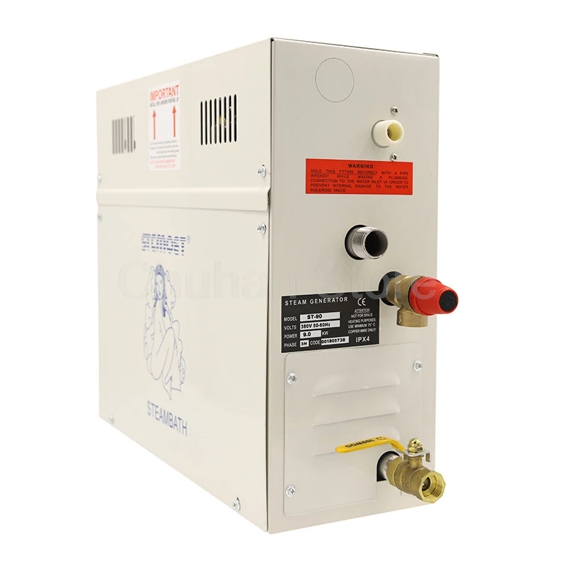 4.5/6/7/8/9KW Sauna Spa Steam Generator For Home Steam Shower with Digital Controller Sauna Room SPA Steam Bath Machine 5