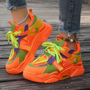 Women Sneakers Spring Trend Casual Fashion Shoes for Women Comfortable Outdoor Running Sneakers Women Platform Designer Shoes 1