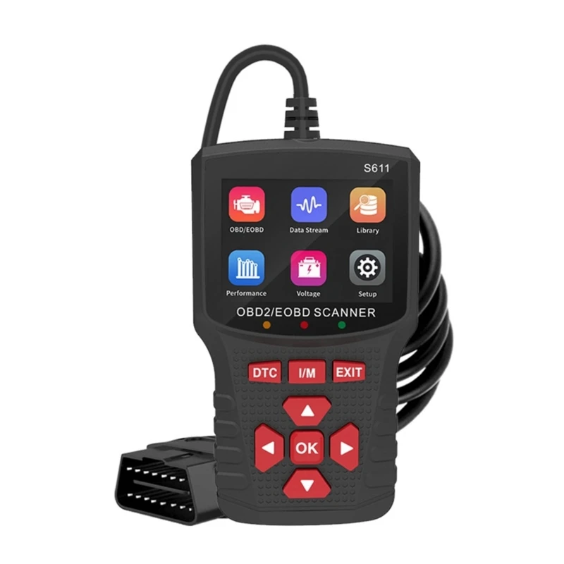 

Vehicle Engine Fault Removal S611 Car Diagnostic Device Clear Fault Code Easy drop shipping