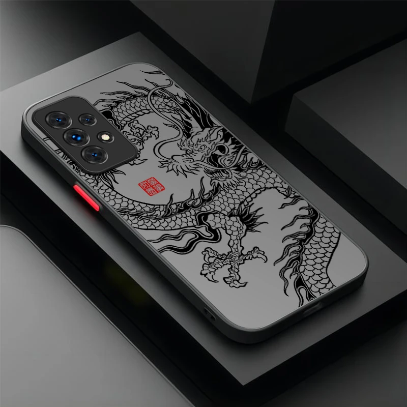 Elegant Chinese Dragon Design Protective Phone Case