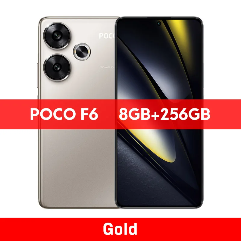 POCO F6 携帯電話グローバル バージョン Snapdragon ® 8s Gen 3 90W