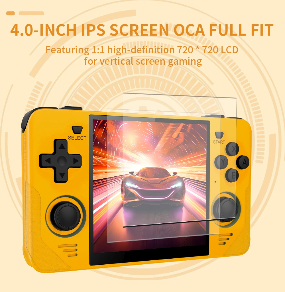 

POWKIDDY RGB30 Retro Pocket Handheld Game Console 4 Inch IPS Screen Support WiFi5G/Bluetooth/HDMI Game Console Children's Gifts