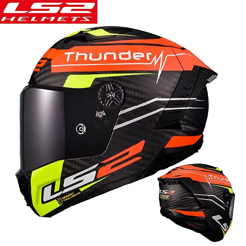 LS2 THUNDER FF805 풀페이스 오토바이 헬멧 ls2 카본 파이버 헬멧 오토바이 헬멧