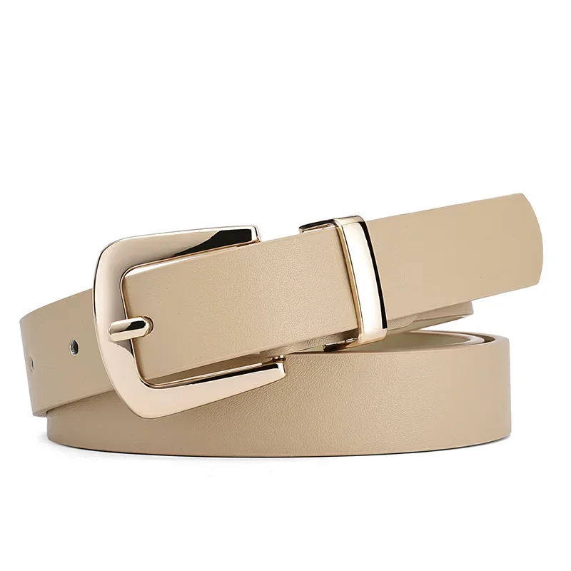 

2023 Women belts Fashion Pin buckle woman belt High quality skin strap female width