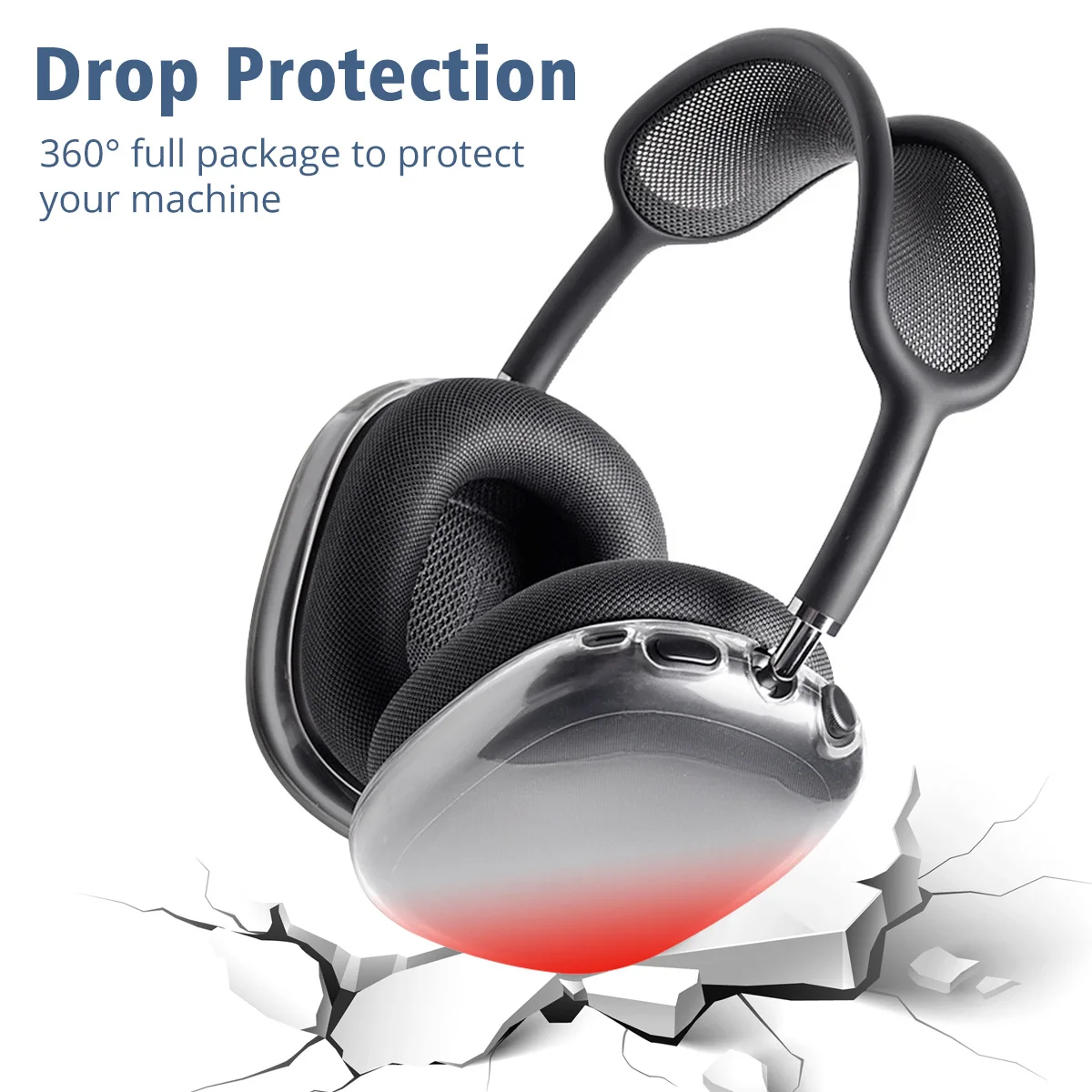 Housse Pour Airpods Housse Pour Airpods Noir Evetane | La Redoute