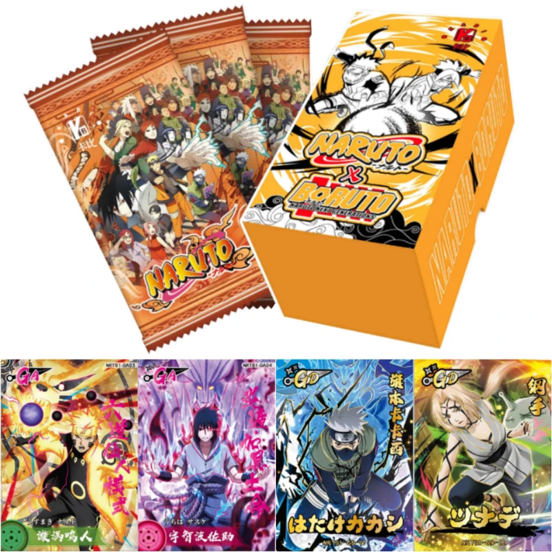 

New Naruto Card Uzumaki Naruto Sakura Sasuke Ninja Anime Peripheral Heritage Collection Card Toys Children Birthday Gifts