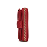 Portefeuille pour femme Baellerry, élégant, avec fermeture éclair, multifonctionnel, blocage RFID, 6 emplacements pour cartes et poche à monnaie, cadeau minimaliste 4