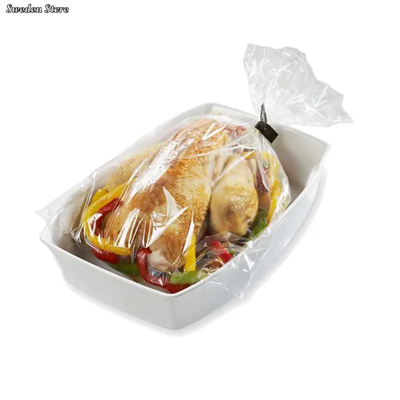 10/20pcs Oven Roasting Bags Turkey Bag Baking Sleeve Slow Cooker Turkey Baking Bag Crock Pot Liners for Cooking roasting bag
