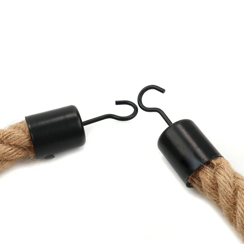 Toilet Paper Holder Retro Hemp Rope For Washroom