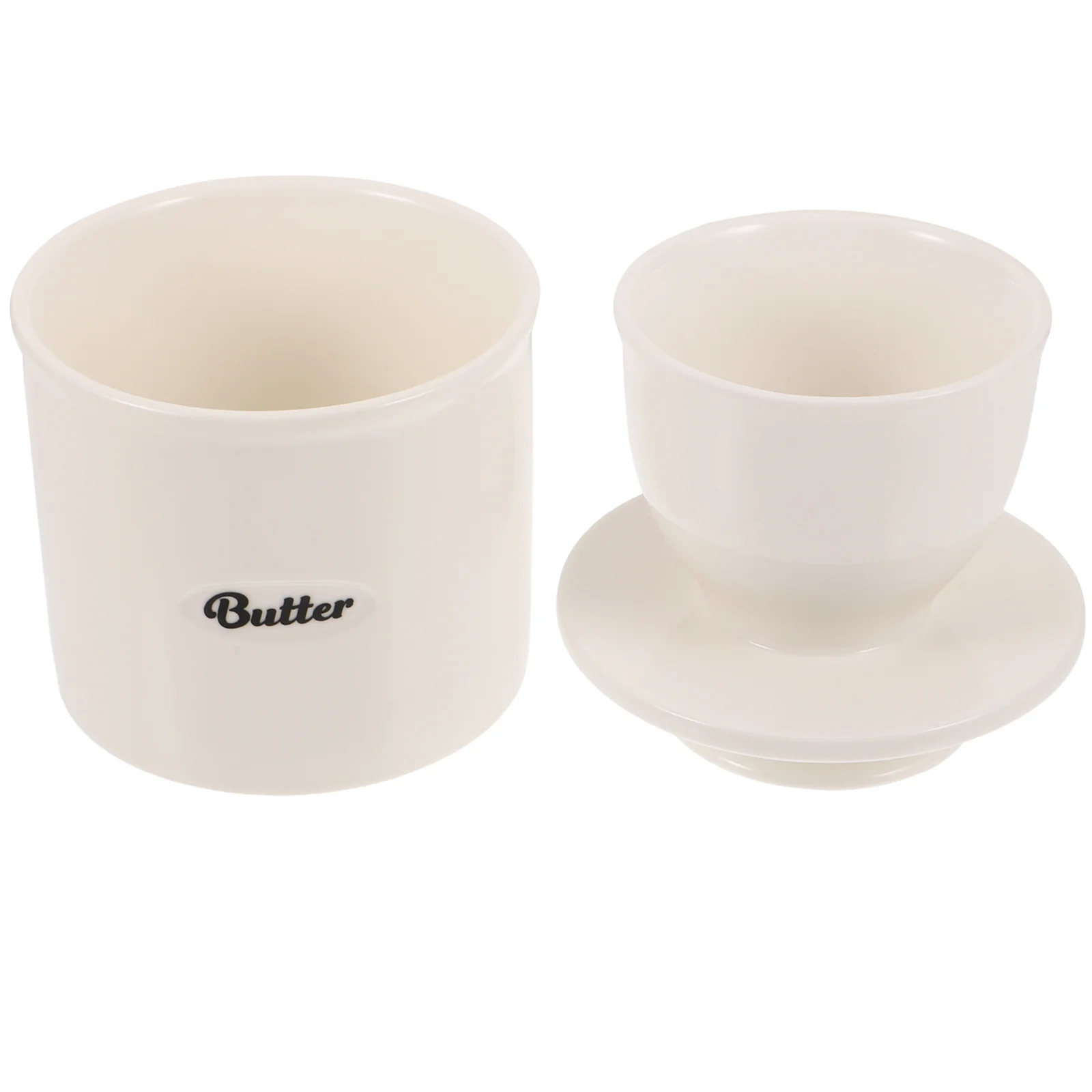 

Cheese Storage Jar Ceramic Butter Organizer Ceramic Butter Crock Dessert Container