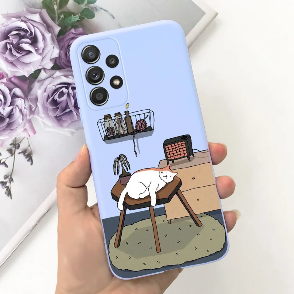 For Samsung Galaxy A23 5G Case Cartoon Animal Butterfly Print Soft TPU Silicone Phone Covers For Samsung Galaxy A23 4G Fundas