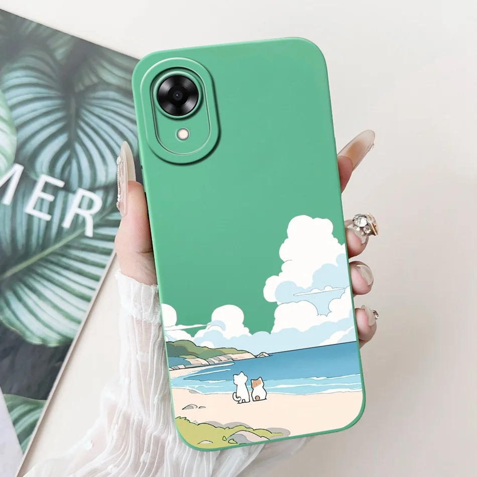 2024 New Cute Cartoon Pattern Soft Silicone Protective Phone Case