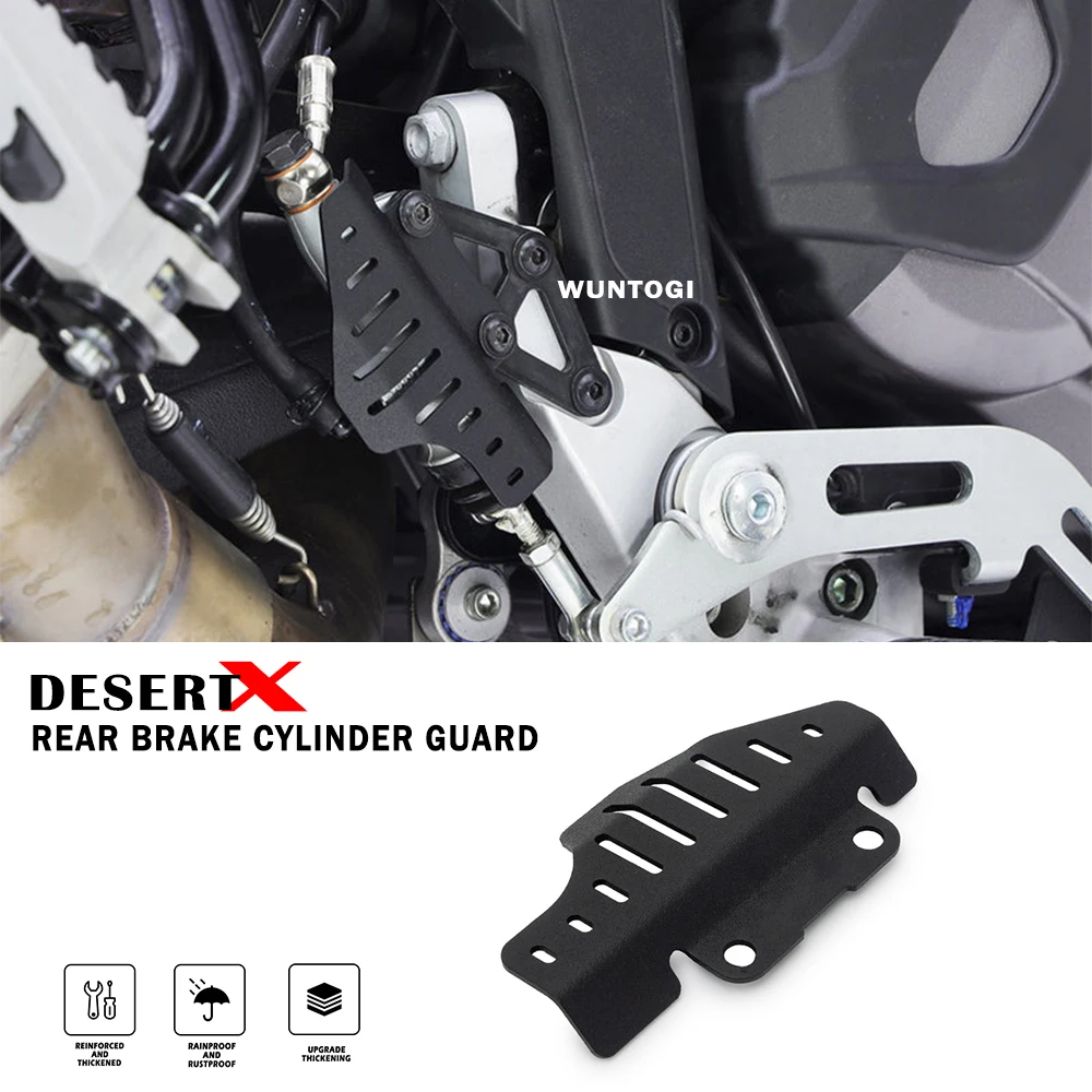 

Desert X Accessories Rear Brake Cylinder Guard for Ducati Desertx Brake Master Cylinder Guard Rear Brake Cylinder Protection