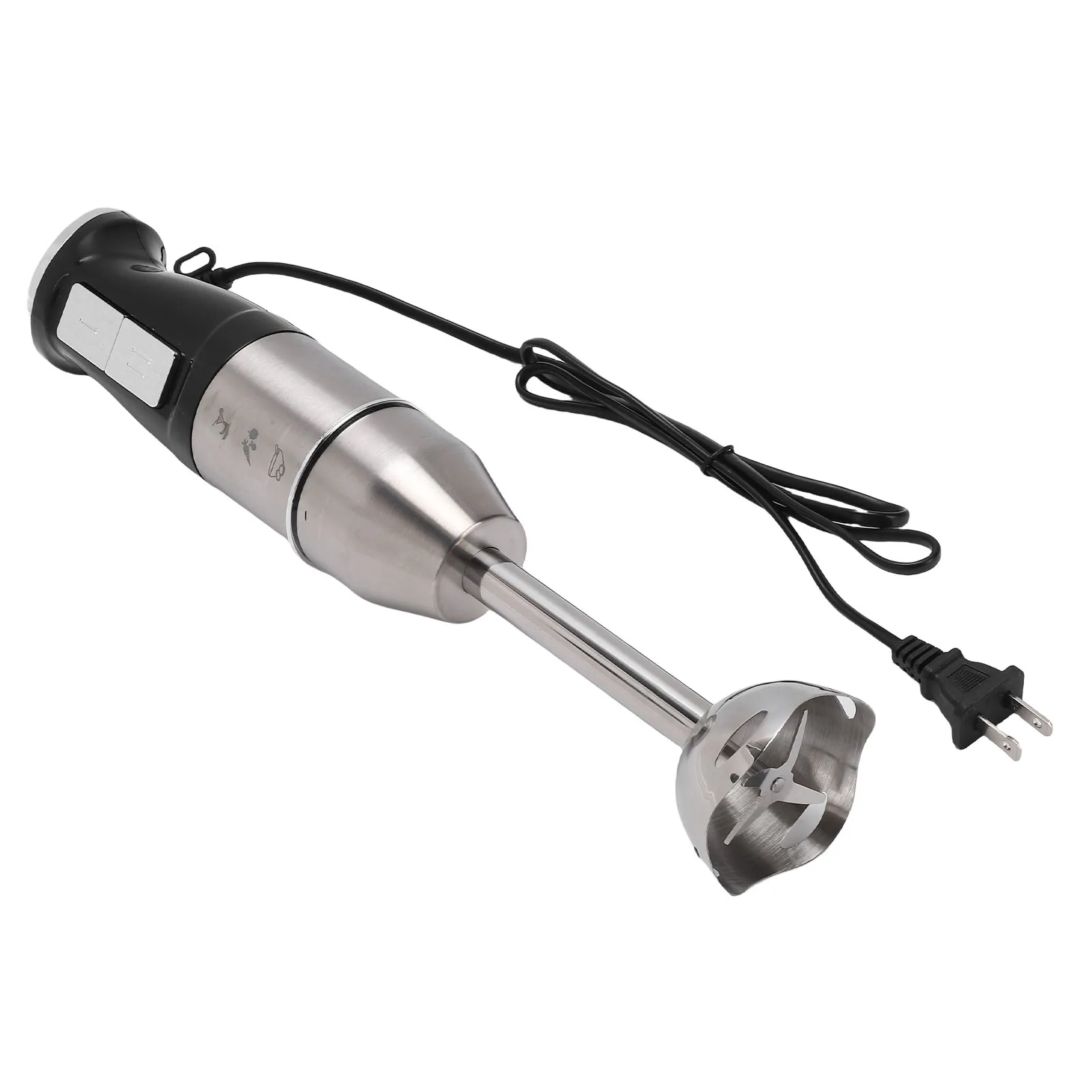 Frullatore a immersione Frullatore elettrico portatile portatile da 400 W per miscelazione senza sforzo Frullati Frullati Purè Rotondo