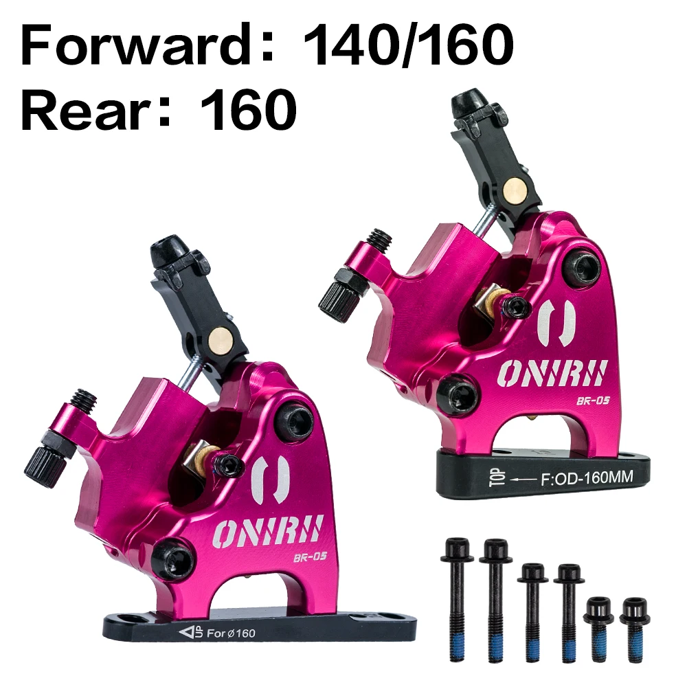 ONIRII BR-05 機械式 油圧ディスク フラットマウント 両側駆動 ONIRII BR-05 機械式 油圧ディスク フラットマウント 両側駆動