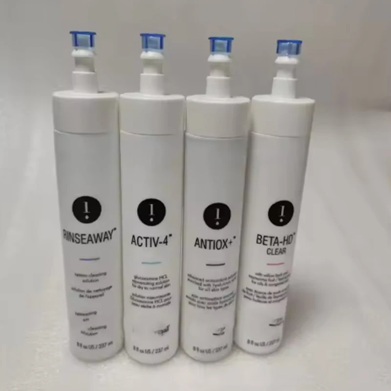Ensemble complet de sérum booster pour le soin de la peau Hydro, pour machine de soin du visage par hydrodermabrasion, solution Antiox Beta-HD Clear Active-4 SolutionJet 1