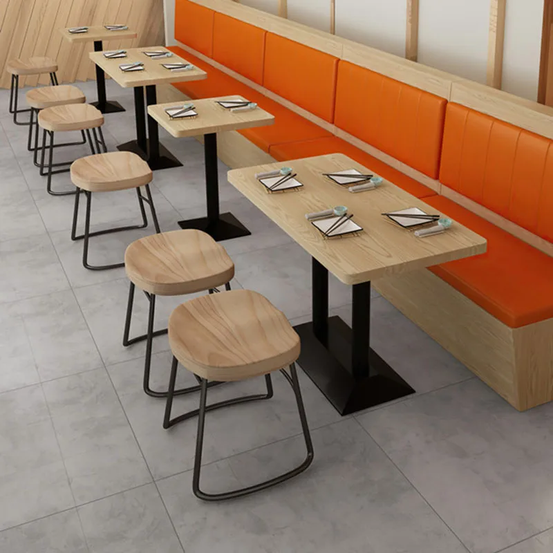 Cheap Decoration Restaurant Table Newclassic Beach Restaurant Table Multifunction High Comedor House Furniture