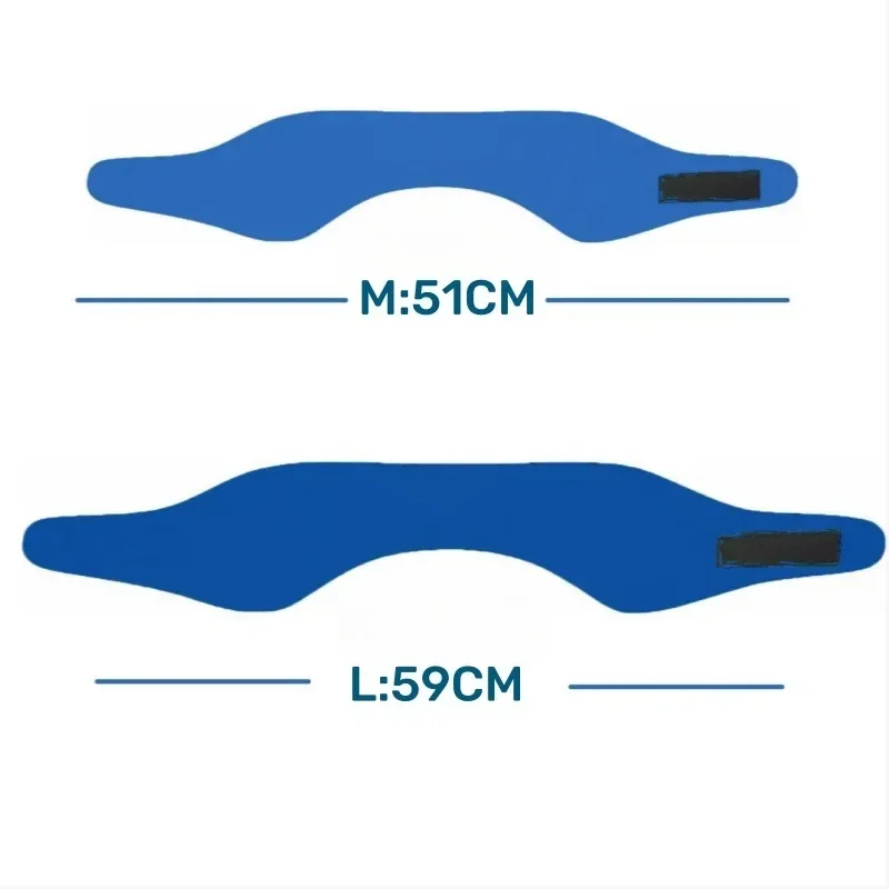 51/59cm Swimming Ear Hair Band For Women Men Adult Children Neoprene Ear Band Swimming Headband Water Protector Gear Head Band 5
