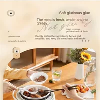 2.5 Liter Electric Pressure Cooker Slow Cooker Intelligent Reservation Multifunctional Nutritional Cooker Instant Pot 2