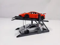 1/18 1/24 1/43 1/64 Japanese Style Lift Scene Prop Model Car Garage Ornaments 2