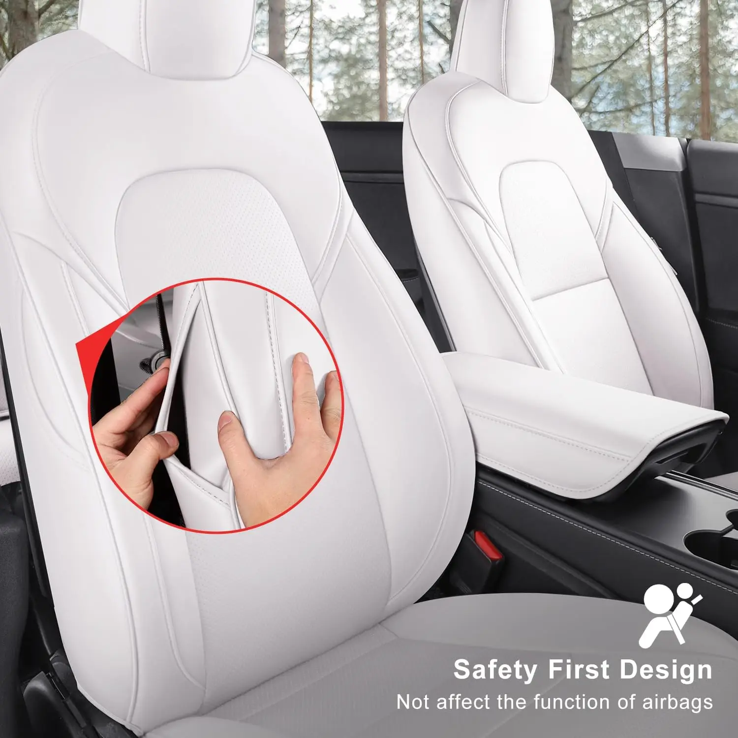 フルセットシートカバー テスラモデル Y 2020-2024 モデル 3 2020-2023