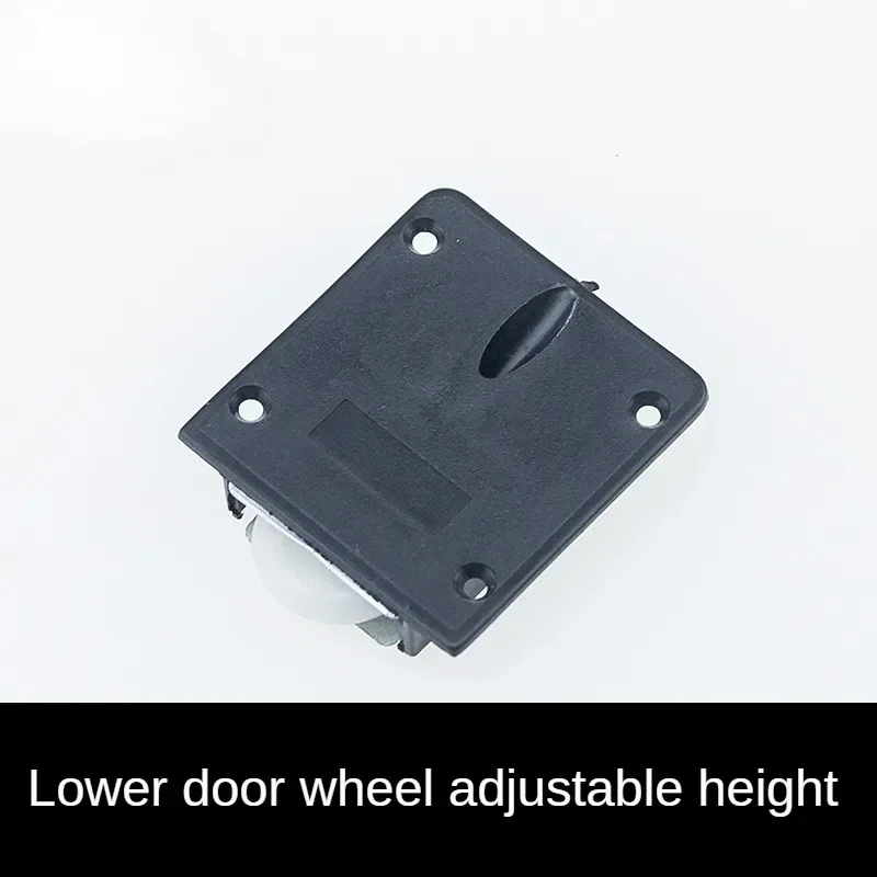 2 Set Old Wardrobe Sliding Door Pulley Wheel Runner Closet Wardrobe Moving Door Bottom Pulley Lower Wheel Roller Runner