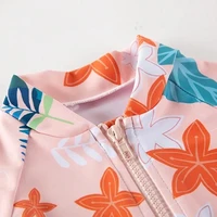 2023 Fashion Swimming Set For Kids Baby Girl Swimwear Surf Suit bathing Pool Beach Swimwear+Cap Outfit 4