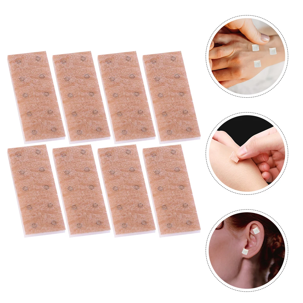 100pcs  Ear Needle Stickers  Acupuncture Ear Pin Sticker Piercing Ear Needles Decals Internal Needles Sticker 5