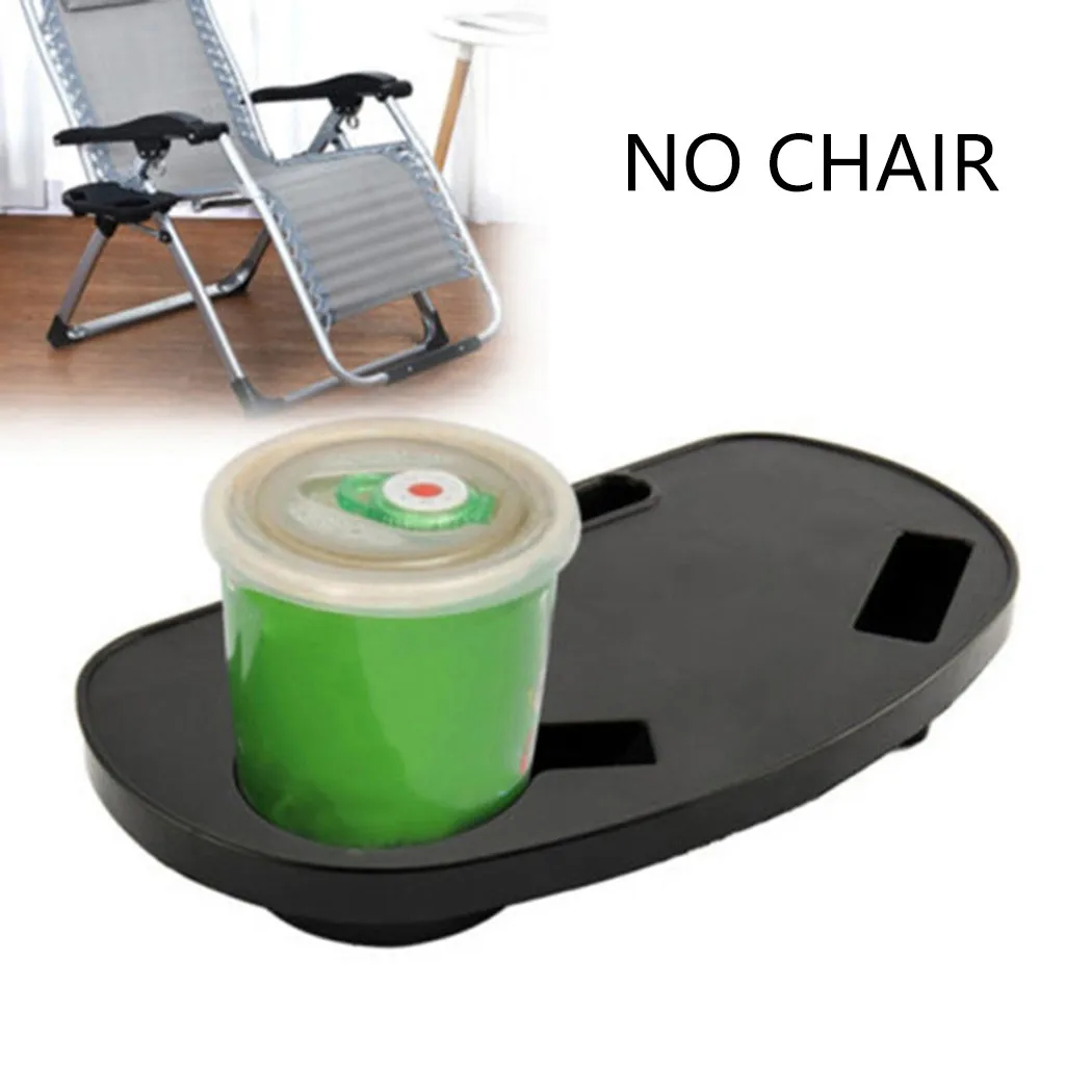 Drinks Folding Chair Tray Holder Lounger Camping Events Beach