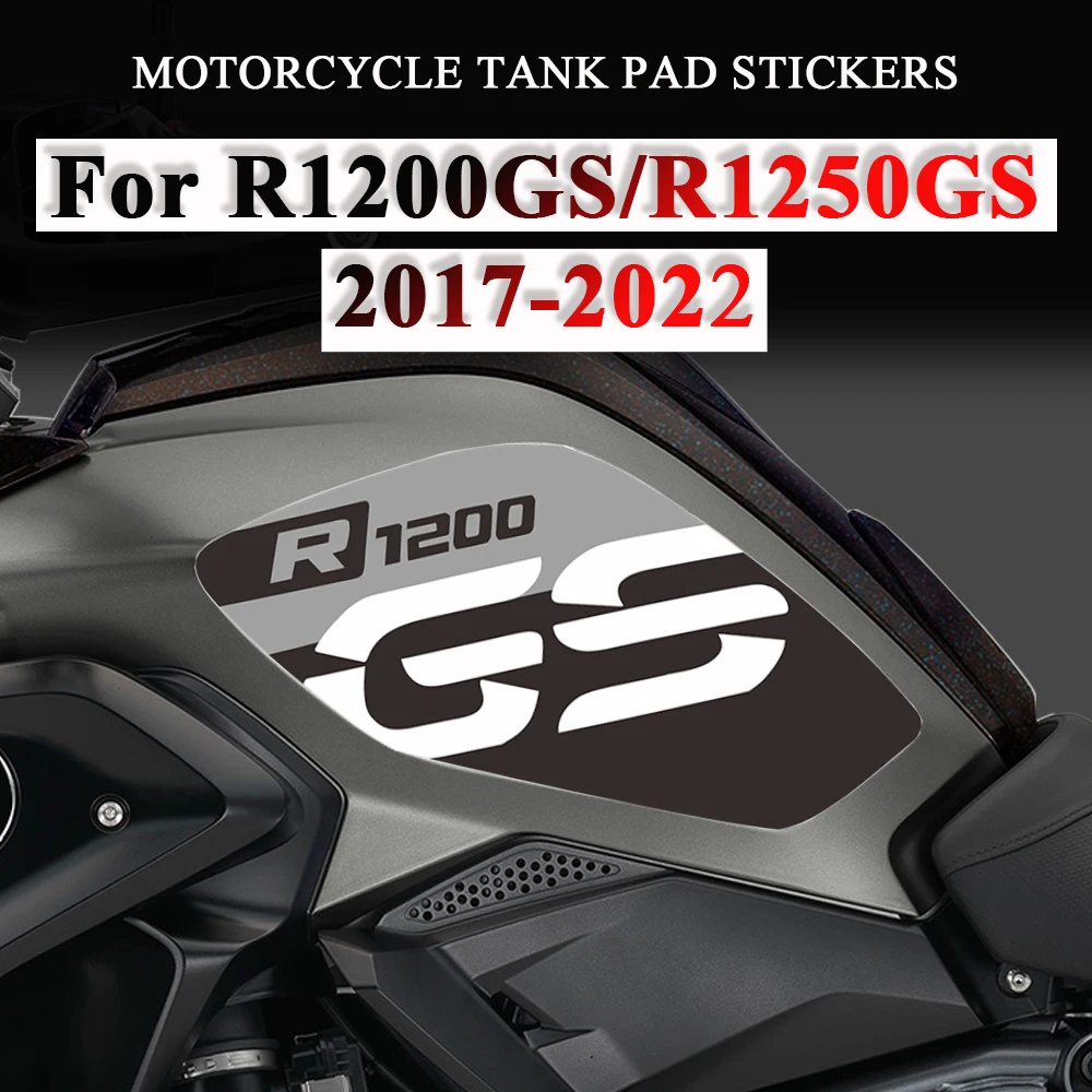 

Motorcycle Fuel Tank Pad Stickers Side Tank Decals For BMW R1250GS R 1250GS R1200GS R 1200 GS 2017 2018 2019-2022 Accessories