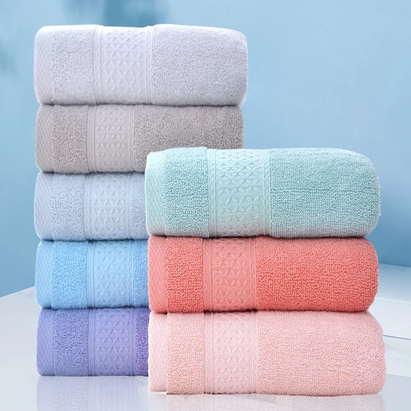 100% cotton Thickened high-quality cotton bath towel super absorbent large bath towel comfortable towel bathroom travel towel 2