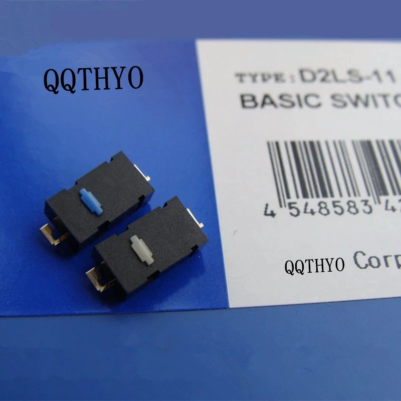 Botão Micro Switch do Mouse D2ls D2ls21 D2ls11 Apto para Qualquer Lugar mx Logitech M905 G900 G903 G603 Gpw Teclas Laterais Esquerda e Direita 10 Pcs