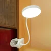 Desk Lamp USB Rechargeable Table Lamp With Clip Bed Reading Book Night Light LED Desk Lamps 3 Modes Dimming Eye Protection DC5V 1