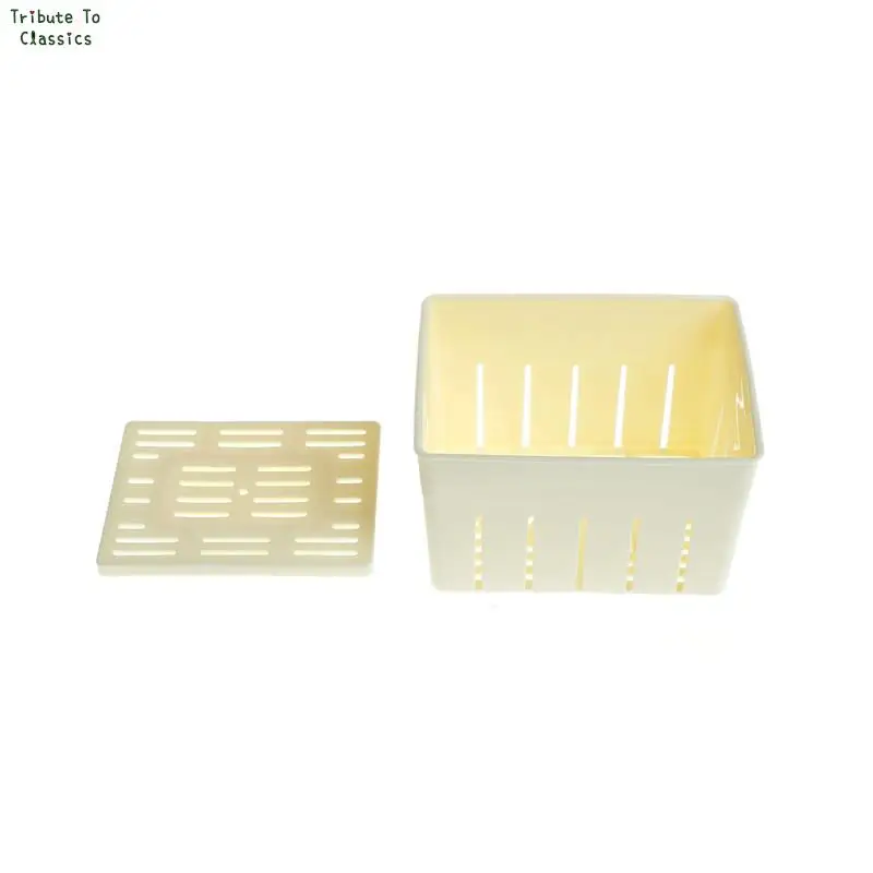 DIY Homemade Tofu Press-Maker Mold Box Plastic Soybean Curd Making Machine Kitchen Cooking Tools Set Tofu Mold 1 Set