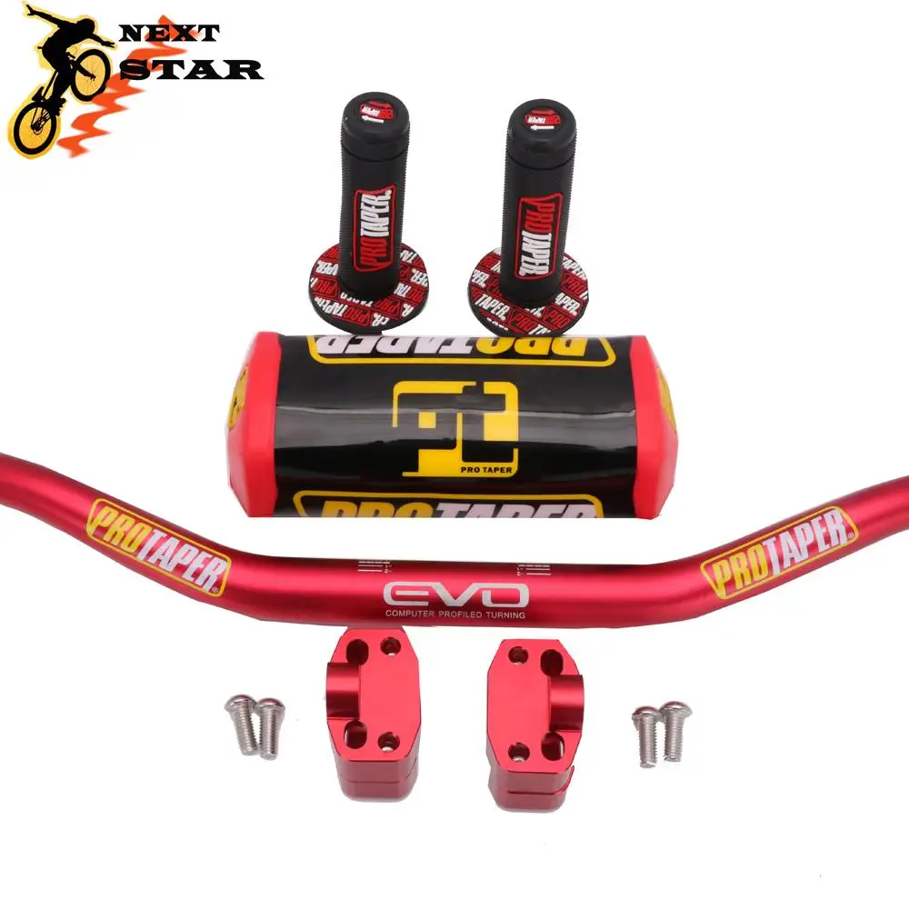 Зажимы для руля мотоцикла 1 1/8 дюйма толстая планка 28 мм 800 MX Pit Dirt Bike KTM Honda Yamaha EXC CRF